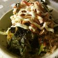 ちびぬい's cooksnap of when they made なんちゃって●カニ丼●ど～んtoサラダ風.