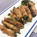 フジぽん's cooksnap of when they made 豚のニラ巻き香りたつマヨポン酢炒め.