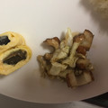 ma___111's cooksnap of when they made 春きゃべつとちくわのソース炒め.