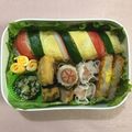 ma___111's cooksnap of when they made カニカマで手綱寿司♪ストライプ寿司？.