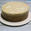 ママさん☆かぉり's cooksnap of when they made 魔法のケーキ♪濃厚紅茶の二層のムースで.