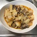 ほのりんママさん's cooksnap of when they made 大根とサバ水煮缶のキムチ煮.