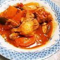 クック208LSE☆'s cooksnap of when they made 圧力鍋で時短！鶏手羽元のトマト煮込み.