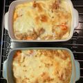 きゃろぽて's cooksnap of when they made 豆腐キムチ納豆グラタン.
