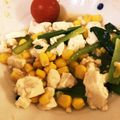 ひーーーーちゃん☆'s cooksnap of when they made ☆豆腐・ホウレン草の中華風ｻﾗﾀﾞ★.