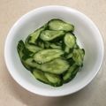 めいな's cooksnap of when they made きゅうりわさび浅漬け.