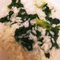 ＊にょにょん＊'s cooksnap of when they made ダイエット❤︎ほうれん草粥.