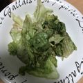 aki＊cook's cooksnap of when they made レタスと桜えびの塩だれ和え。.