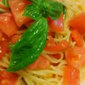 まんちかん616's cooksnap of when they made トマト＆モッツァレラ・レモン☆冷製パスタ.