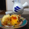 ダイナマイト漆黒's cooksnap of when they made 冷凍たまごの半熟たまご天ぷら！.