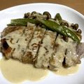 せぴこ☆'s cooksnap of when they made ❻豚肉のクリームソース(^_-)-☆❻.