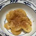 chi−ちゃん's cooksnap of when they made 大根スライスのにんにくバター醤油.
