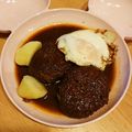 chiko87's cooksnap of when they made ジューシー♡きのこの煮込みハンバーグ.