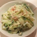 ゆいまーるん's cooksnap of when they made カニカマと白滝コンニャクの春雨サラダ風.