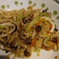 さぁ★たぁ★'s cooksnap of when they made ベビー帆立とアスパラのバター醤油焼きそば.