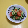 まなぁこ's cooksnap of when they made トマトと、きゅうりの中華和えサラダ.