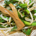 EnjoySun's cooksnap of when they made もやしとニラとメンマの炒め物.