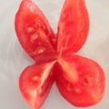 Mizuho1990's cooksnap of when they made 超簡単☆プチトマトときゅうりのお花.