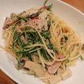 食いしん坊山ガール's cooksnap of when they made 柚子香るきのことパンチェッタのパスタ.