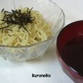 檜佐木ぐるぐる's cooksnap of when they made ざるラーメン？ つけ麺？ (｀..´）.