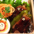 gacyuo's cooksnap of when they made ヘタも種もそのまんまっ！ピーマンの肉詰め.