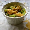 花時計咲いた's cooksnap of when they made 糖質制限☆小松菜ベーコン卵炒め.