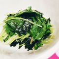 みっくママ's cooksnap of when they made ヘルシー小鉢☆みつばの焼き海苔あえ.