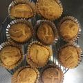 クックET7UNS☆'s cooksnap of when they made 米粉のきな粉マフィン.