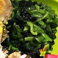 のんのんノンタロス's cooksnap of when they made やみつき！小松菜ワサビ海苔のおひたし.