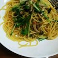 たぼーん's cooksnap of when they made 簡単！ランチ◎ツナと水菜の和風のパスタ.