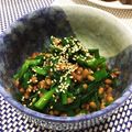 フジぽん's cooksnap of when they made ニラの納豆おかか和え.
