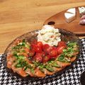 クラリーヌ's cooksnap of when they made 簡単！サーモンとアボガドのカルパッチョ.