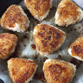 しげくん☆'s cooksnap of when they made 焼き肉のたれで簡単焼きおにぎり.