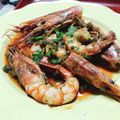 ＊えりんぎ＊'s cooksnap of when they made 旨～♪有頭海老のアンチョビガーリック炒め.