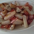 nnyynn's cooksnap of when they made レンコンとベーコンの簡単炒め.