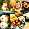 Miuymiuy's cooksnap of when they made ＊キャラ弁＊キティちゃんおにぎり.