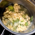 たおえり's cooksnap of when they made ☆5分で完成☆レタスと卵の簡単中華スープ.