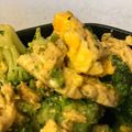 ぎんはる's cooksnap of when they made ブロッコリーと玉子のマヨネーズ炒め.