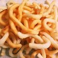 ゆこPIN's cooksnap of when they made うどんのフライドポテト風⭐.