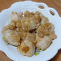 みにまめ's cooksnap of when they made 鶏ささみのねぎ味噌焼き.