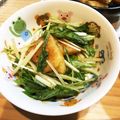 MK58's cooksnap of when they made たっぷり水菜と鳥むね肉の キムチあえ☆.