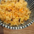 sakura☆☆☆'s cooksnap of when they made にんじん、大根、塩昆布のチャーハン.
