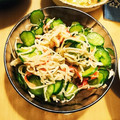 みいみいまる's cooksnap of when they made 簡単！きゅうりとえのきのポン酢和え.
