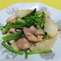ウニのお母さん's cooksnap of when they made ヘルシー！柚子胡椒のさっぱり鶏カブ炒め.