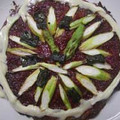 タバタバ's cooksnap of when they made 和風すいかピザ☆.
