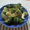 miyuki12's cooksnap of when they made あまーいブロッコリーの胡麻和え.