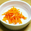 あ～ちゃんさ～ちゃん's cooksnap of when they made 彩り完璧！５分で完成！人参炒め★.