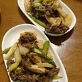ちなくん。's cooksnap of when they made 簡単！たけのこ・アスパラ、牛肉の甘辛炒め.