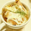 ヴィオฅ•ω•ฅ's cooksnap of when they made 10分で飴色！新たまねぎのグラタンスープ.