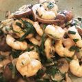 みちみちみ's cooksnap of when they made 海老とマッシュルームのタラゴン炒め.